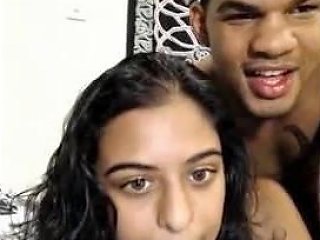 Real Indian Teen Makes A Sextape With Her Black Lover